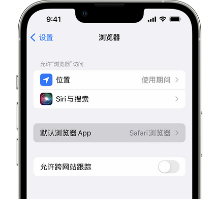 龙亭苹果手机维修店分享如何在iPhone上设置默认浏览器 龙亭苹果手机维修店分享如何在iPhone上设置默认浏览器