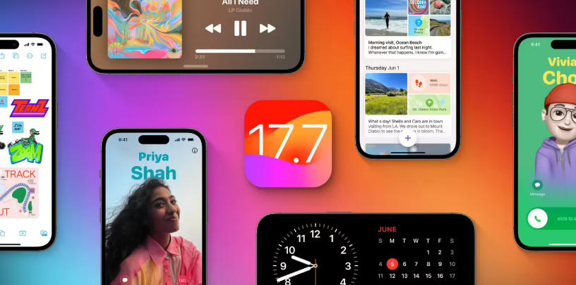 龙亭苹果手机维修分享苹果 iOS / iPadOS 17.7.1 正式版推送 